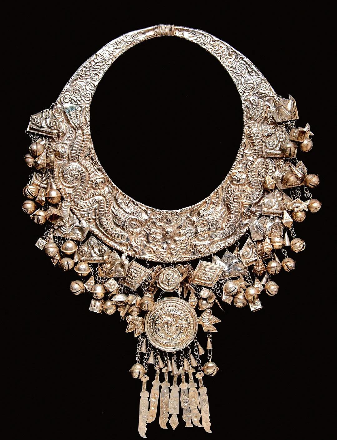 Miao ethnic silver jewelry