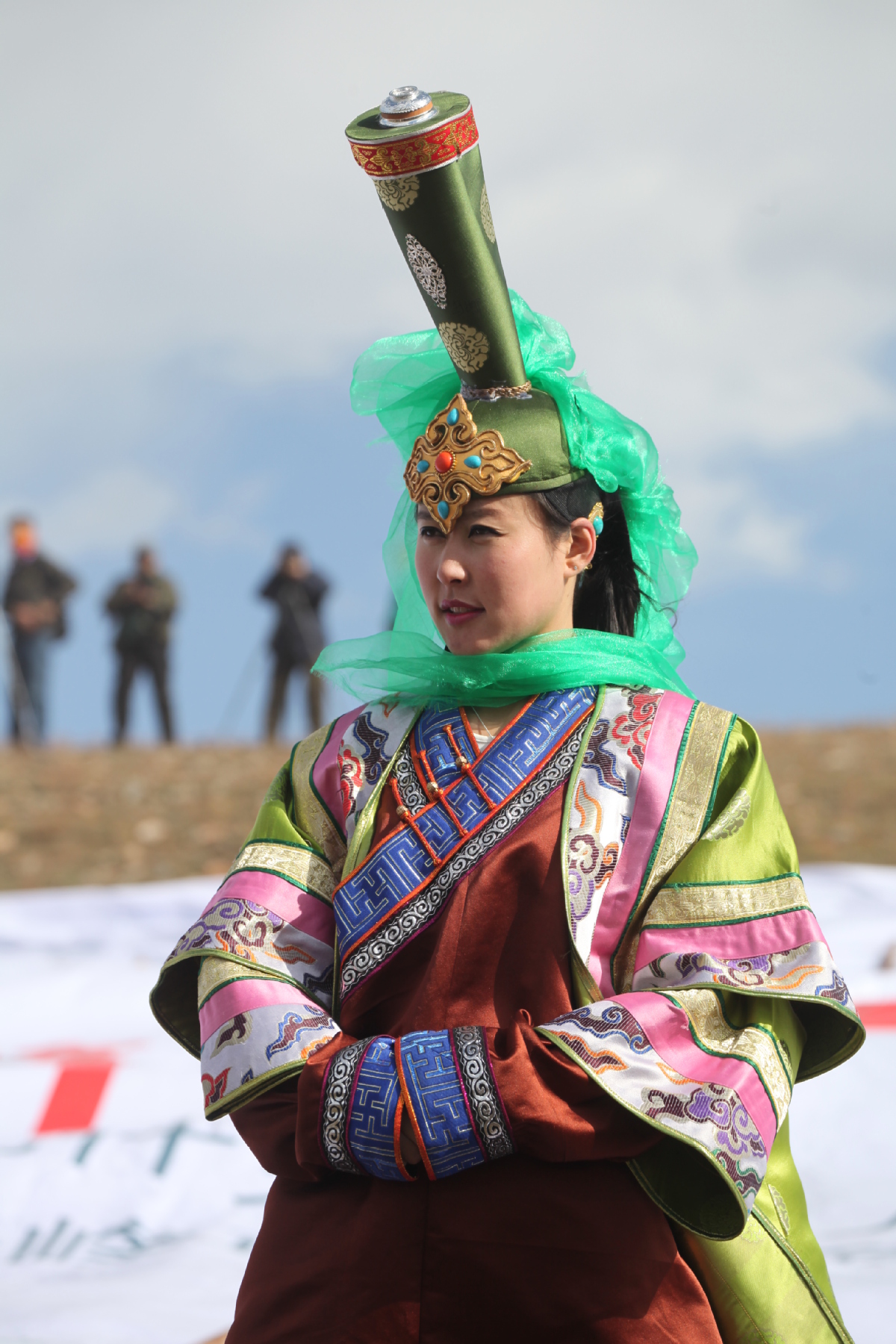 Mongolian traditional deel costume