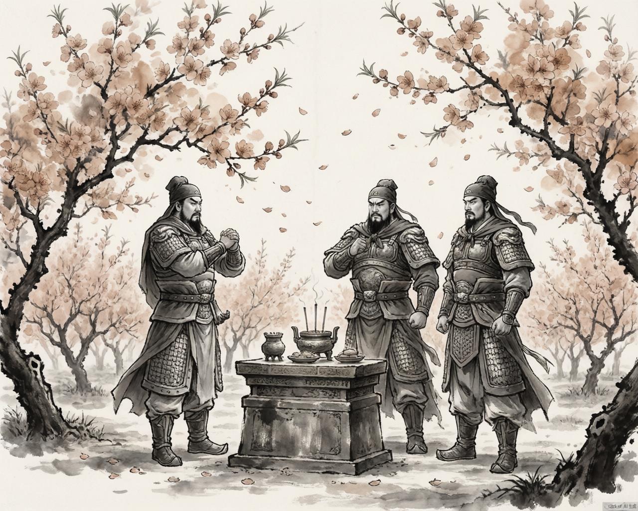 War banners and a river battlefield evoking Three Kingdoms
